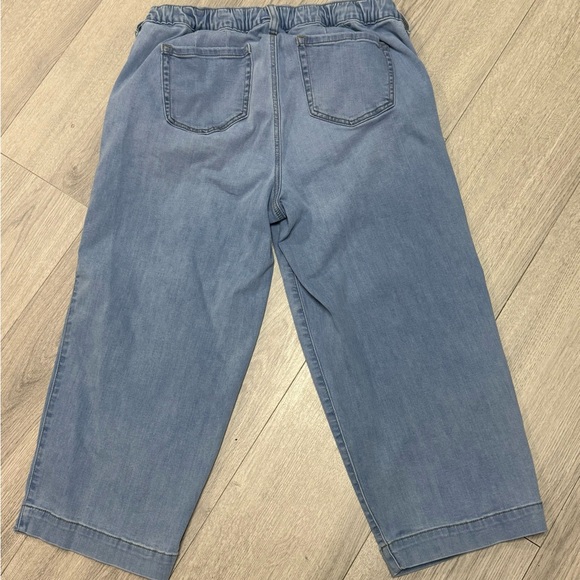 Torrid Weekend Wide Leg Crop Super Soft Stretch Waist Size 0 - Picture 7 of 10